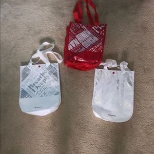 Three lululemon bags